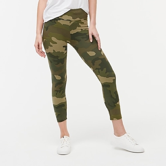 J. Crew Printed Cropped Everyday Leggings - Picture 2 of 5